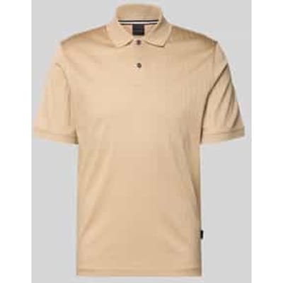 regular fit poloshirt met knooplijst