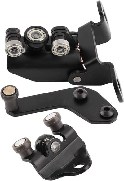 Schuifdeur Rol - 3 Stuks - Auto Schuifdeur Rolgeleiding - Rolgeleiding Voor Deuren - Rolgeleiding Kabinetdeur - Compatibel Met Transit 00-13