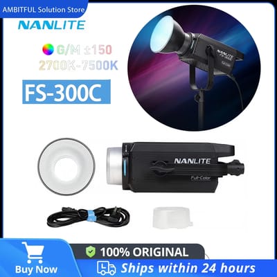 Nanlite FS-300C LED RGBW Spot Light