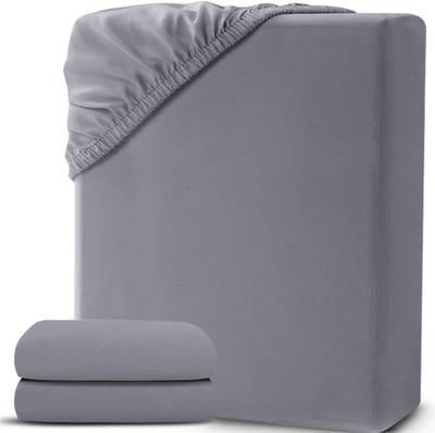 White-Label® Matrasovertrek 180x200 - Dekbedovertrek - Hoeslaken - Matrasbeschermer - Extra Zacht - Grijs