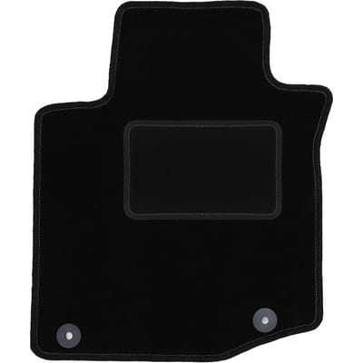 Bestuurdersmat zwart voor: Citroen C1 I hatchback (2005-2014)