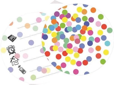 Haza Witbaard Invitations Confetti 6 pcs.