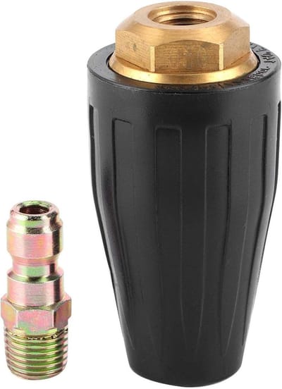 Hogedrukreiniger Roterende Spray Tip 3600PSI Quick Connect Cleaning Tool.