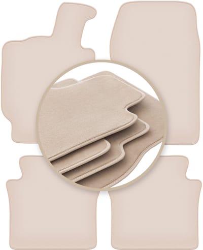 PREMIUM beige matten voor: Lancia Thesis sedan 2001-2009