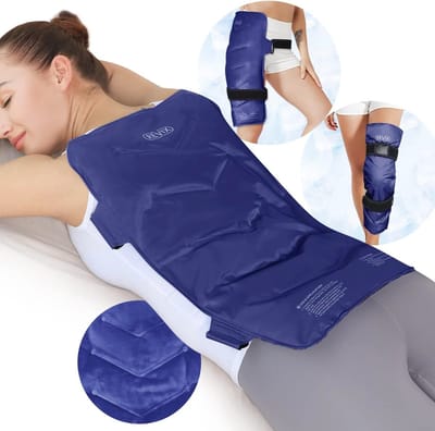 Grote Gel Ice Pack voor Rugpijn - Herbruikbaar Koelpack voor Effectieve Verlichting van Zwelling en Letsel