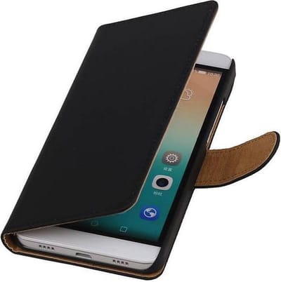 Bookstyle Wallet Case Hoesje Geschikt voor Huawei Honor 7i Zwart