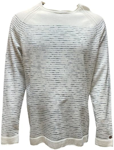 Cast iron - Overhemd - Wit / blauw - Maat XXL