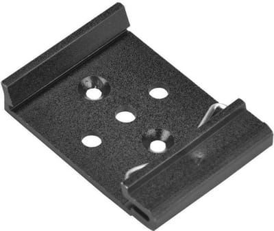 Aluminium DIN Rail Klem - 35mm Stevige Bevestiging - Duurzaam en Betrouwbaar - Bevestigingsmateriaal - Voor Elektrische Installaties - Ge...