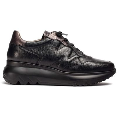 Lage Sneakers Wonders COMBAT NEGRO