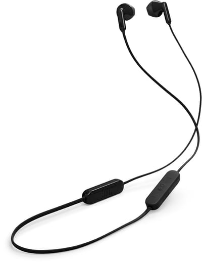 JBL Tune 235BT - Bluetooth Oordopjes Draadloos - In-ear Oortjes met Kabel - 16 uur speeltijd - JBL Pure Bass - Zwart