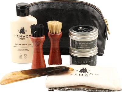 Famaco schoenpoets set Trousse business