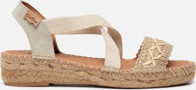 Toni Pons Eider Espadrilles beige Textiel - Dames - Maat 41