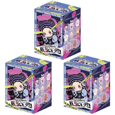 Lieve Emma Punk Era Pluche Pop Blind Box Schattig Vinyl Gezicht Knuffeldier Speelgoed Verzamelsieraad Decoratie Cadeau Voor Meisjes