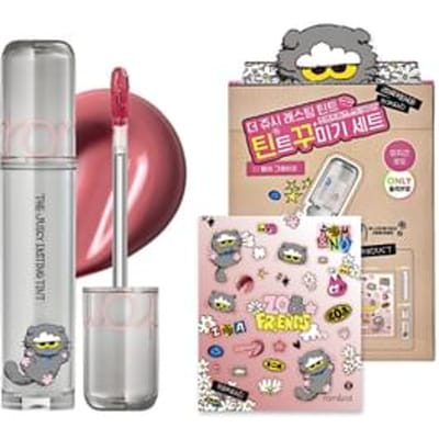 Romand rom&nd The Juicy Lasting Tint 2.0 DIY Totoro Set 0.35g/0.01oz pink