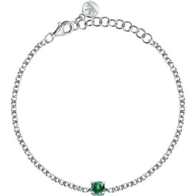 Morellato Tesori Armband Met Groene Steen SAIW239 Voor Dames white