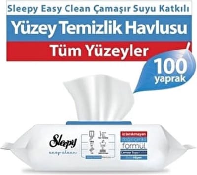 Sleepy - Universele Reinigingsdoekjes - 100 stuks - Frisse Geur - Blauwe Serie