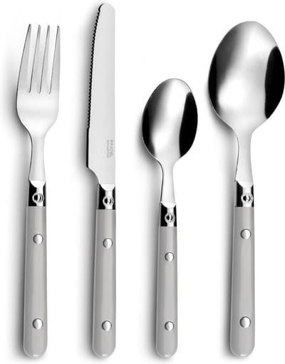 Bestekset Amefa Saxo 16 Onderdelen Metaal Tweekleurig 6 Stuks (25 cm)