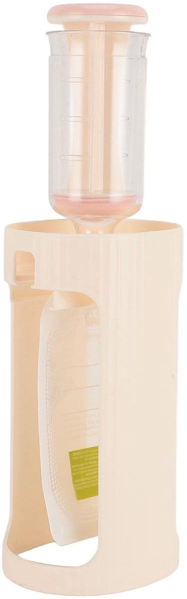 Dailygoods- Knijpstation voor Babyvoeding - Draagbare Zakvulmachine - 10 Zakken van 118 Ml - Handmatige Bediening - Voedselveilig Plastic - Ideaal voor Snacks - Babyvoedingmaker