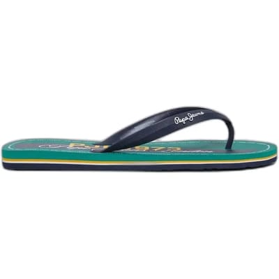 Pepe Jeans Whale Club Slippers Groen EU 40 Man