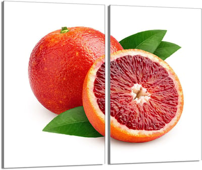 TMK ArtDeko - Beschermingsplaat - Grejpfruitthema - 2x30x52 cm - Snee- en Spatbestendig