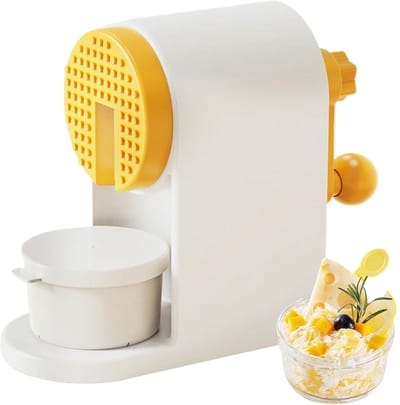 Handmatige ijscrusher - Ijsmaker vermaler - Feestelijke drankjes maken - Stekkerloos en draagbaar - 22 x 12 x 22 cm