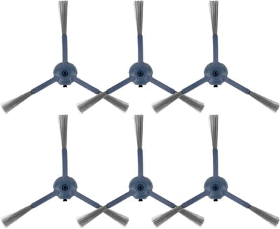 (6 stuks) C20 Omni zijborstels Geschikt voor Eufy C20 Omni Robot Vacuüm, Rand Vegen Borstels, Nylon Hoekborstel, Vervanging Zijborstel Onderdelen Accessoires, Hoekborstel