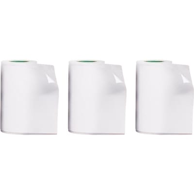 10 jaar duurzaam 3*thermisch papier voor Peripage A6/A8/P6 Paperang P1/P2 Adhesive&3 Rolls wit