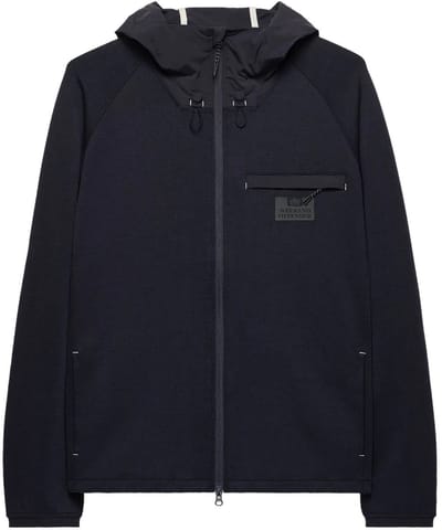 Weekend Offender - Reutemann Zip Through Hoodie - Navy
