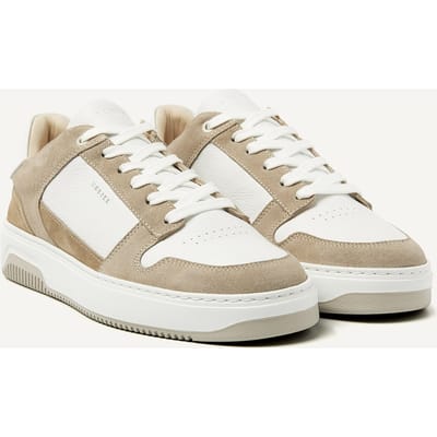 Nubikk Basket Court White Leather - Mist Größe: 40 | Trainers Outlet | Herren | Weiß