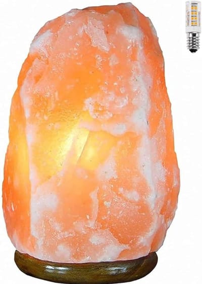 Nexvo® Himalaya Zoutlamp - Zoutlamp - Bruin - ‎13cm x 14cm x 18cm