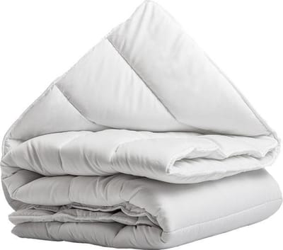 Silver Synthetic 4-Seizoenen Dekbed - Junior - 120x150 cm - Wit