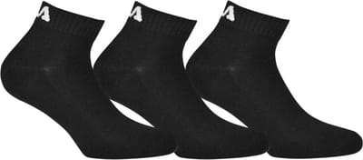 Fila Regular Fit 3-pack zwarte sokken 35-38 - 35/38