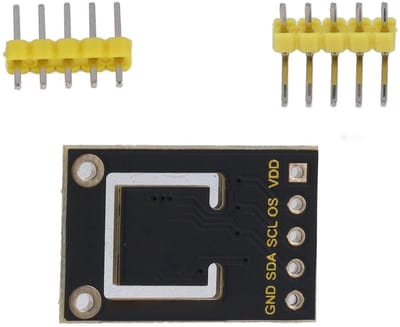 Dailygoody - MAX30205 I2C Lichaamstemperatuursensor - Nauwkeurige Temperatuurmeting - Laag Stroomverbruik - Compact Formaat - Continue Bewaking - Idea...