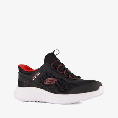 Skechers Slip-ins: Bounder Pro jongens sneakers zwart - Maat 33 - Extra comfort - Memory Foam