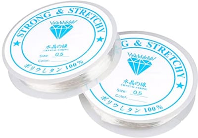 Transparante Elastische Draden voor Armbanden - 0,5 mm - Perfect voor Sieraden en Handwerk