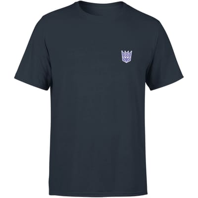 Transformers Decepticons Unisex T-Shirt - Navy - S