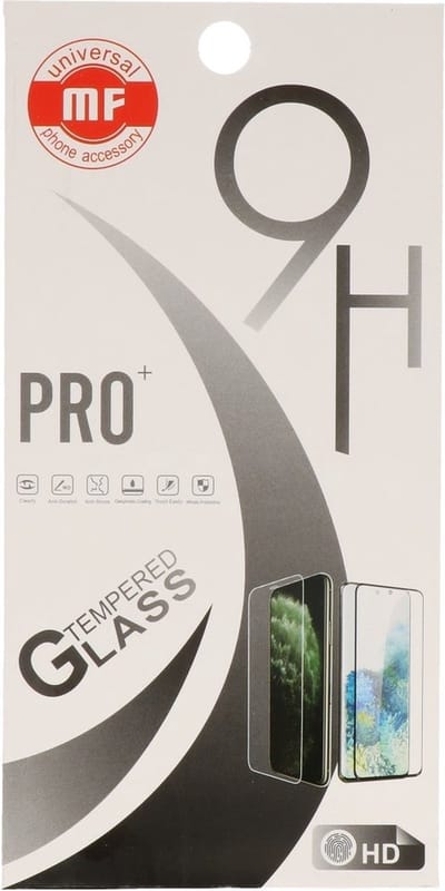MF Gehard Tempered Glass - Screenprotector - beschermglas - Geschikt voor Oppo Reno 4 Z