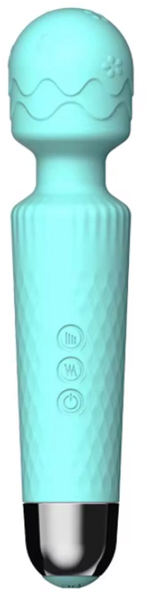 Serenity Series – Wand Massager – 20 Vibratiestanden – USB Oplaadbaar – Teal / Blauwgroen