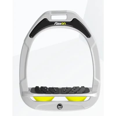 Ultra Grip Inclined Beugels Wit/Grijs/Geel Flex-On Green Composite