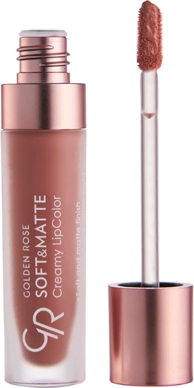 Golden Rose Soft & Matte Creamy Lipcolor NO: 105 Matte vloeibare lippenstift hydraterende formule minder droog op de lippen