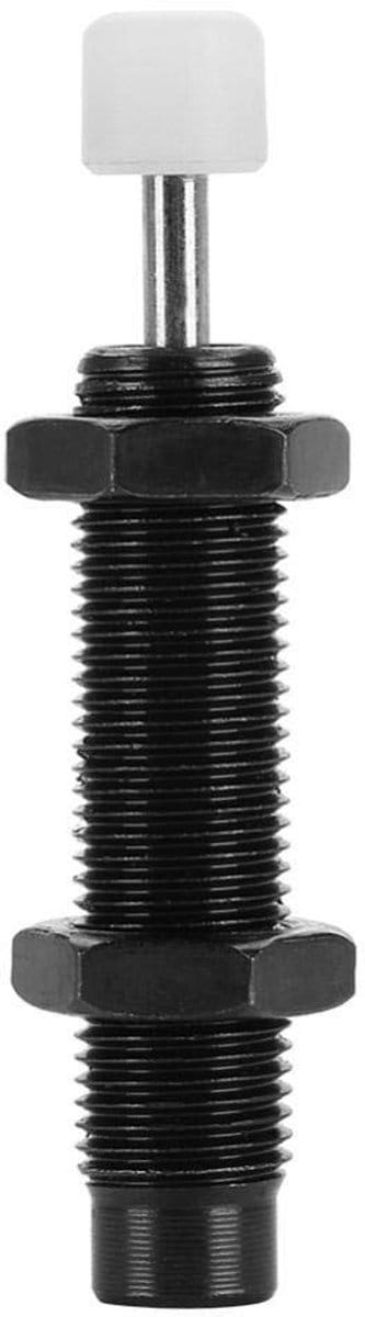Dailygoods- Luchtcilinder Zelfdrukregeling - Schokdemper - Snelle Reset - Vermindert Schokken/Lawaai - Slag 8 mm - Legering/RVS