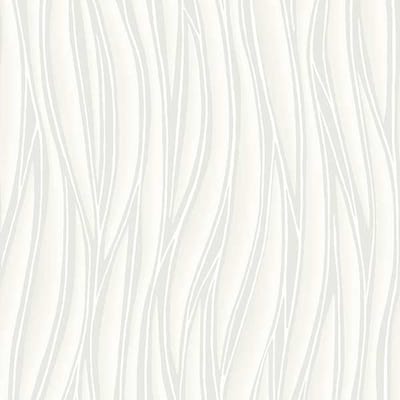 Flügger Fiona Vliesbehang 570526 - Six Senses - Soundless - Wit - 53cm x 10.05m