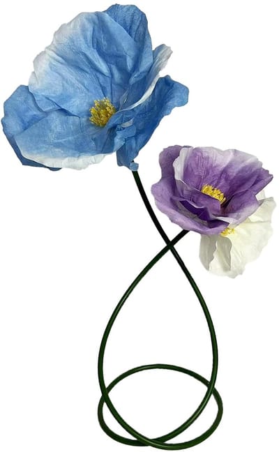 lifemet Blauw Paars Geel Bloemen Decoratie voor Feest