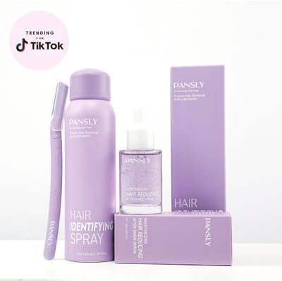 Pansly Dermaplaning & Gezichtsontharing Set – Hair Identifier Spray + Wenkbrauw Scheermesje + Hydraterende Aftershave Serum - Dermaplaning - Epilator Dames – Wenkbrauw Trimmer - Epileren - Gezichtsontharing