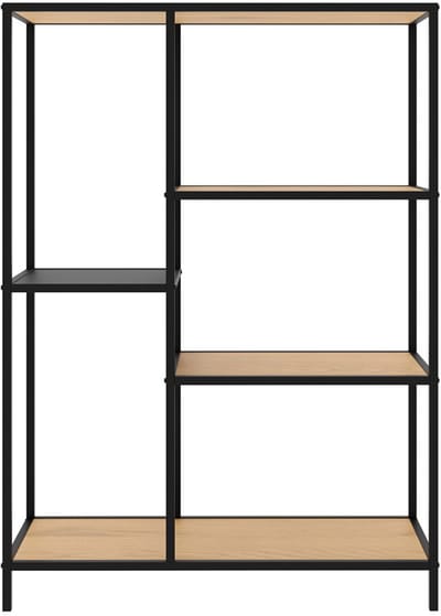 Open Kast Rechthoek - 5 vakken - Geen Deuren - 70x35x112cm