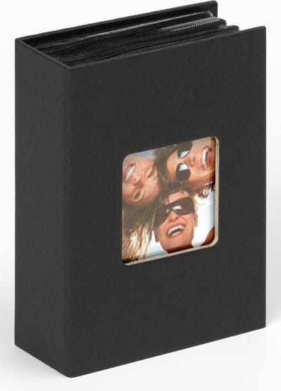 walther+ design MA-357-B Fotoalbum (b x h) 17 cm x 13 cm Zwart