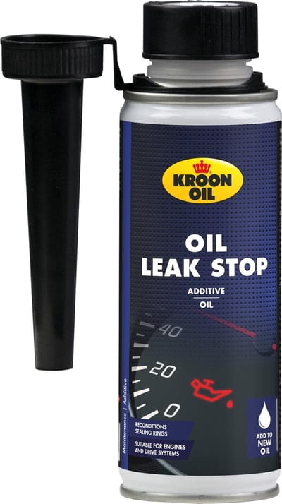 Kroon-oil olie lek stop . Stopt en voorkomt olielekkage