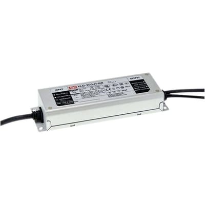 MEAN WELL XLG-200-L-A LED-driver Constant vermogen 200 W 350 - 1050 mA 142 - 285 V/DC Geschikt voor meubels, Outdoor, PFC-schakeling, Instelbaar,
