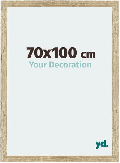 Your Decoration - Puzzellijst 70x100 cm - Sonoma Eiken - Puzzellijst 1500-2000 stukjes - MDF Fotolijst - Mura