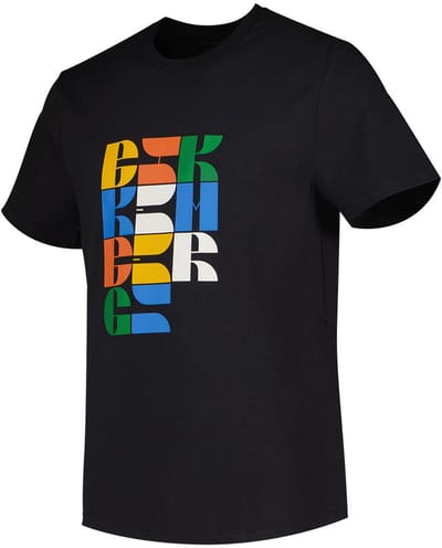 Bikkembergs Bmt0707 T-shirt Met Korte Mouwen Zwart L Man